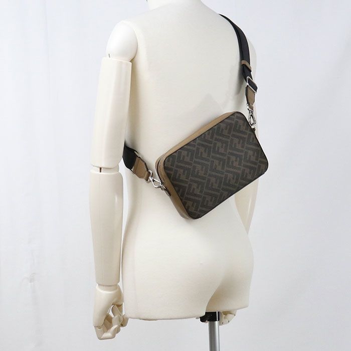 Fendi Camera Case Diagonal Shoulder Bag Fabric — view 8