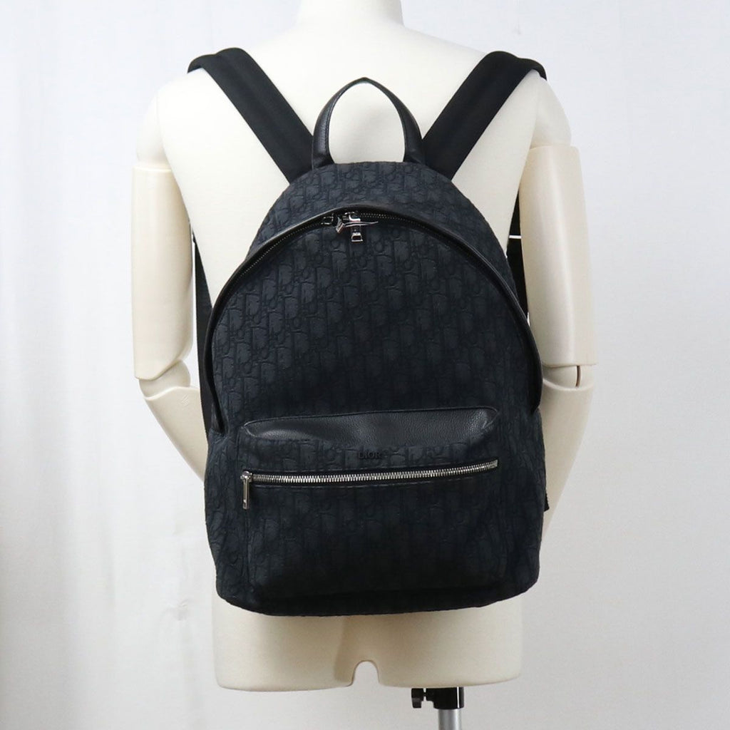Dior Rider Backpack Oblique Jacquard — view 8