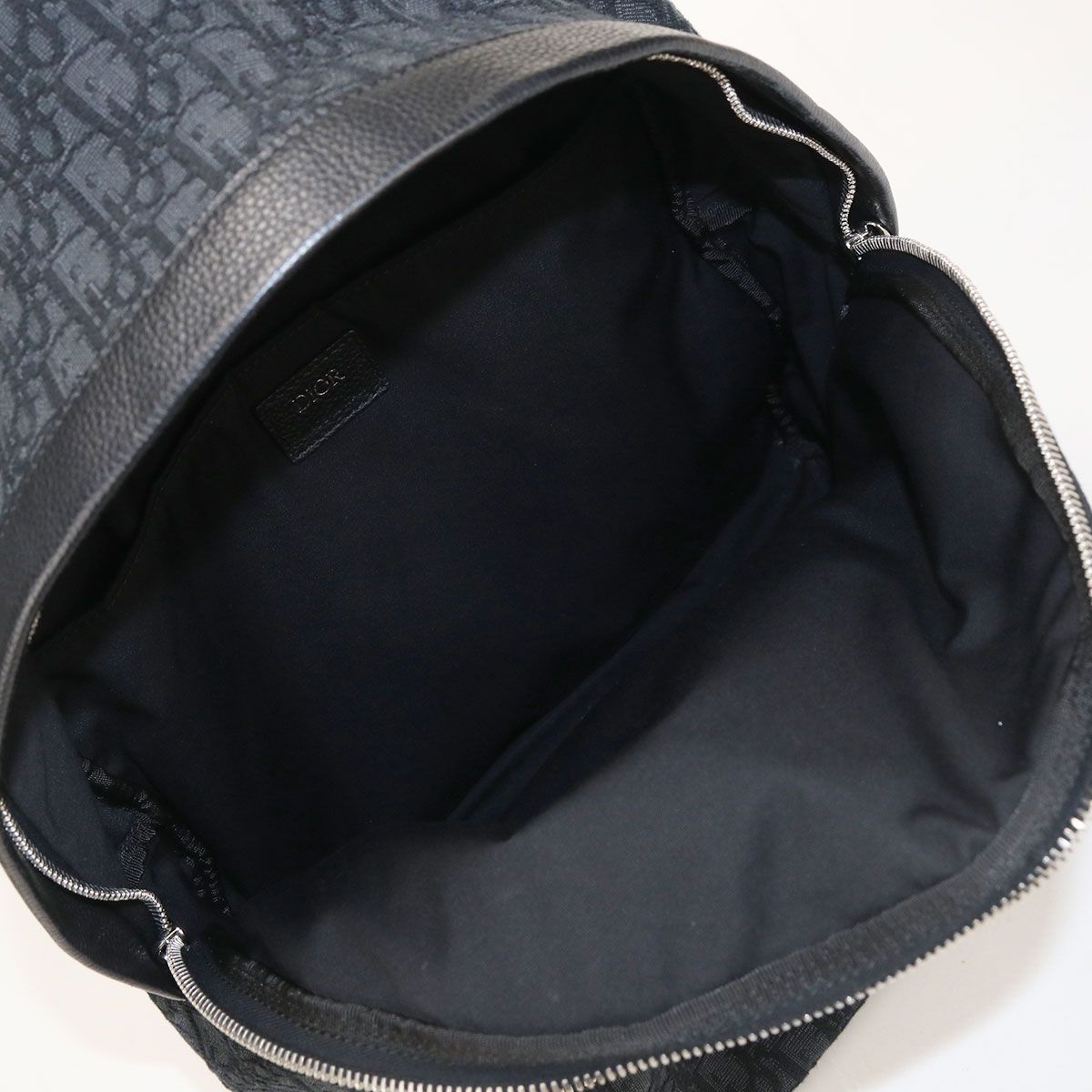 Dior Rider Backpack Oblique Jacquard — view 3