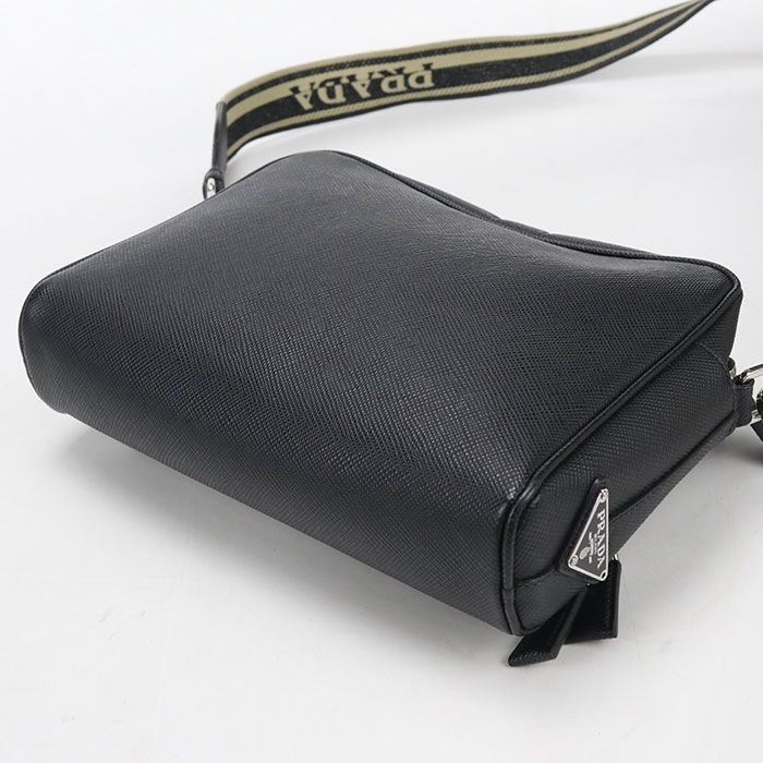 Prada Saffiano Shoulder Bag Leather — view 2