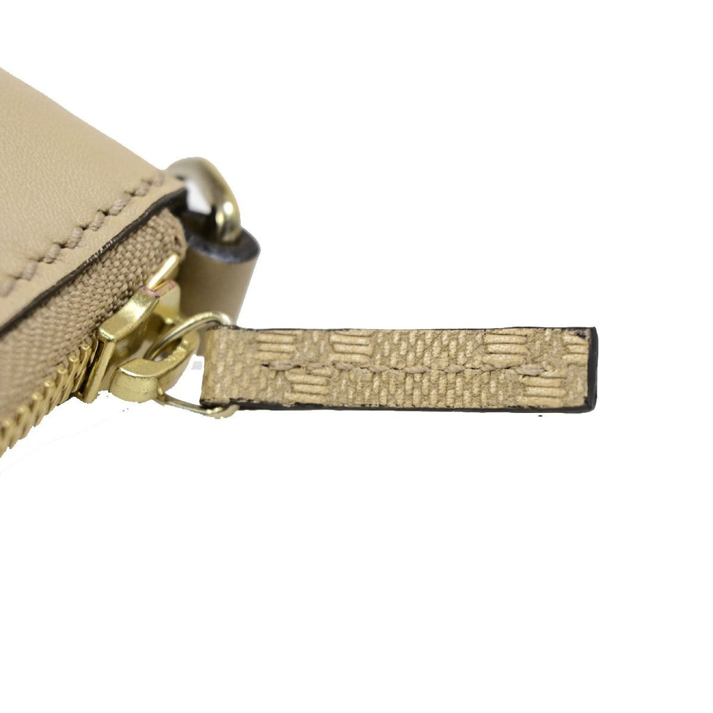 Gucci Diamante Pouch Beige Leather — view 9