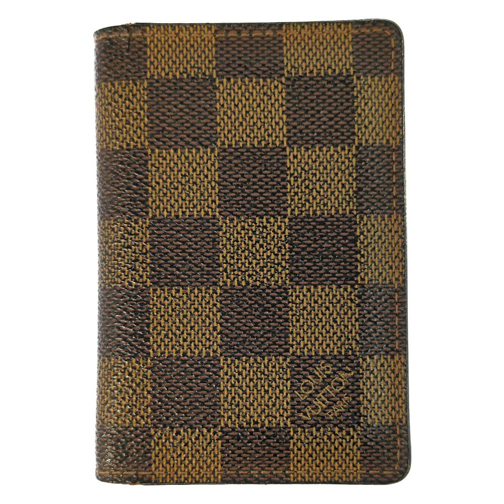 Louis Vuitton Damier Ebene Organizer de Poche Business Card Holder / Pass ID