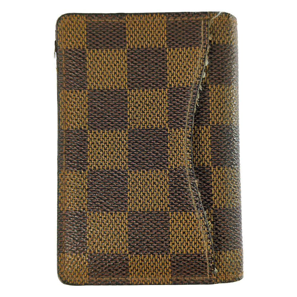 Louis Vuitton Damier Ebene Organizer de Poche Business Card Holder / Pass ID — view 2
