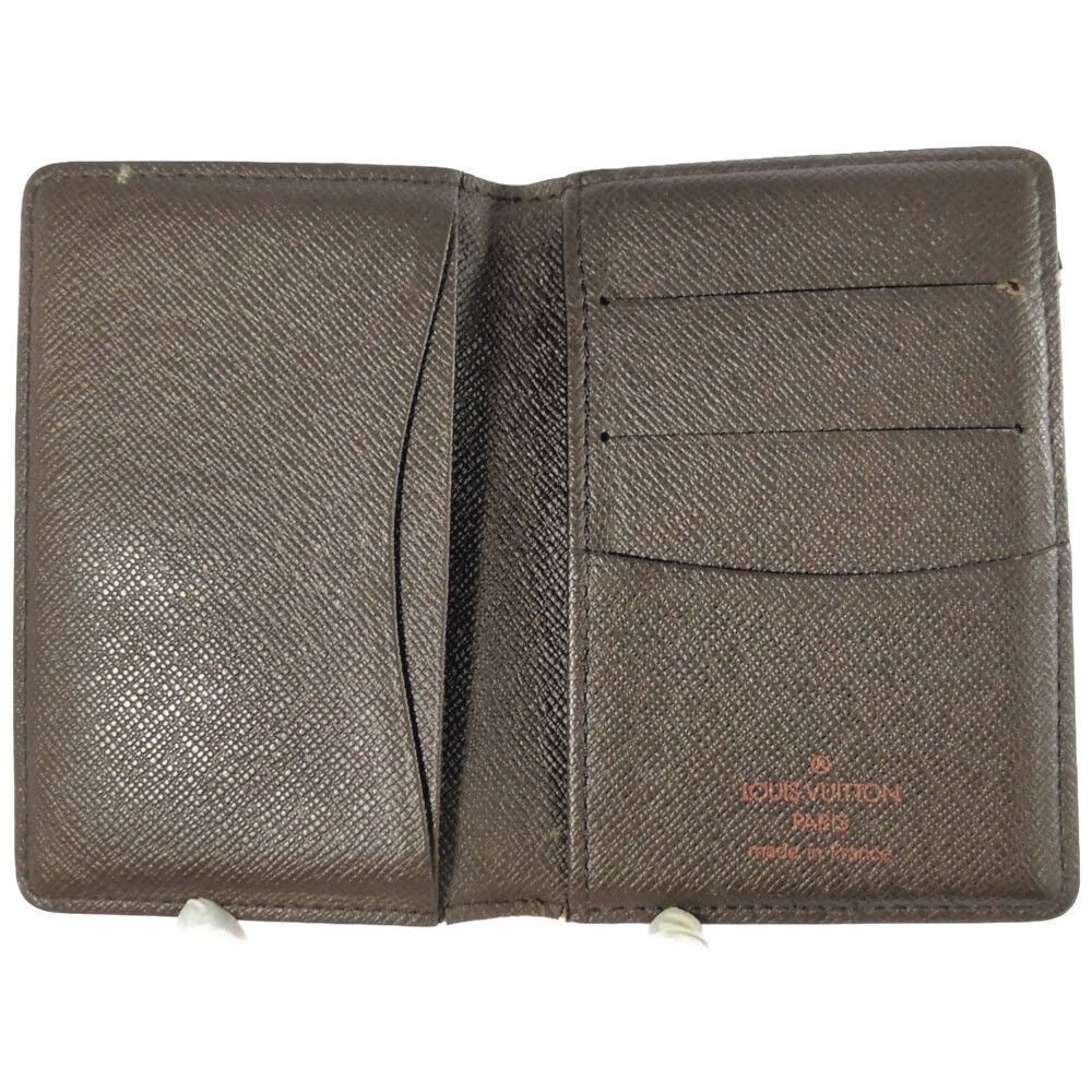 Louis Vuitton Damier Ebene Organizer de Poche Business Card Holder / Pass ID — view 5