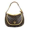 Louis Vuitton Tulum PM Monogram Shoulder Bag Canvas Brown