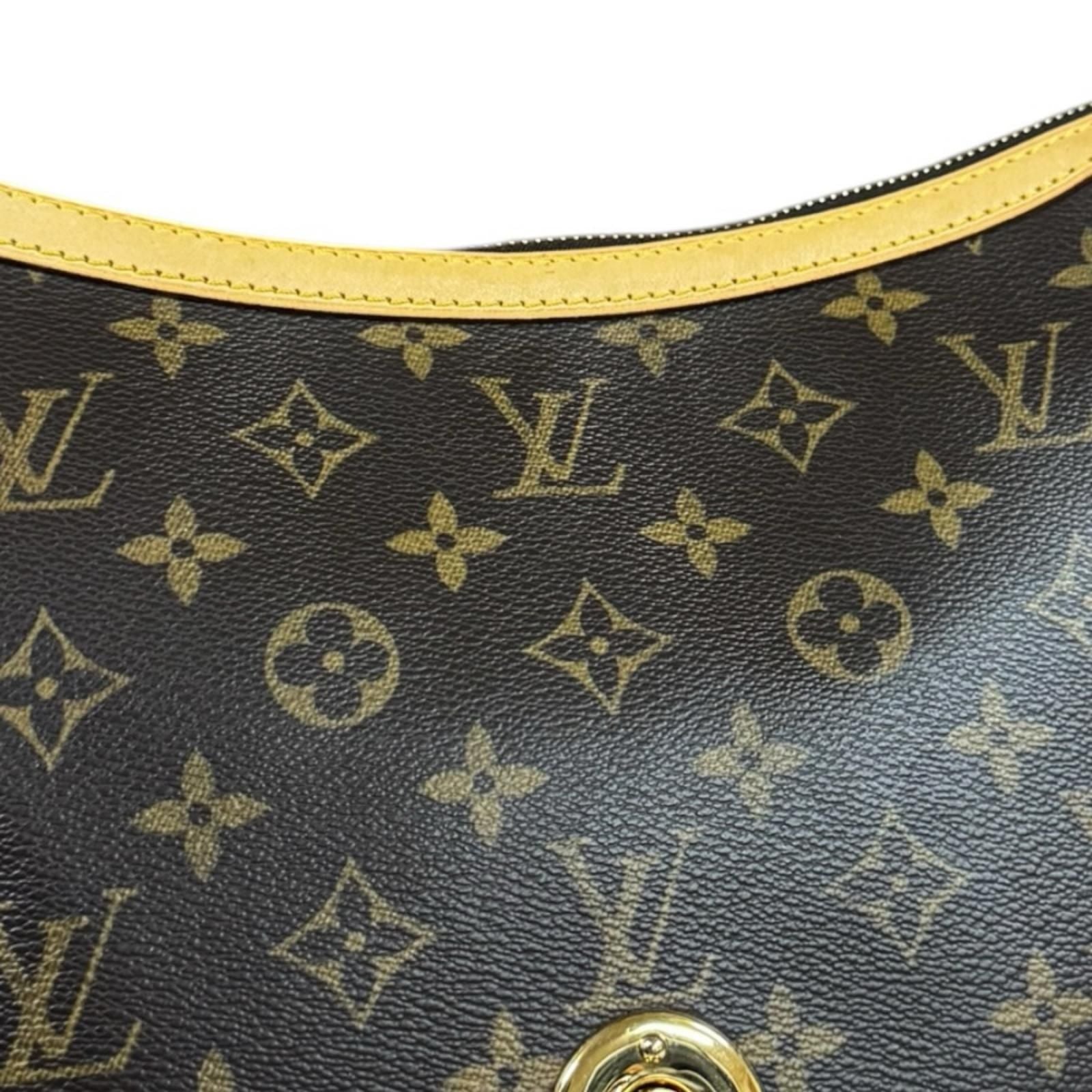 Louis Vuitton Tulum PM Monogram Shoulder Bag Canvas Brown — view 8