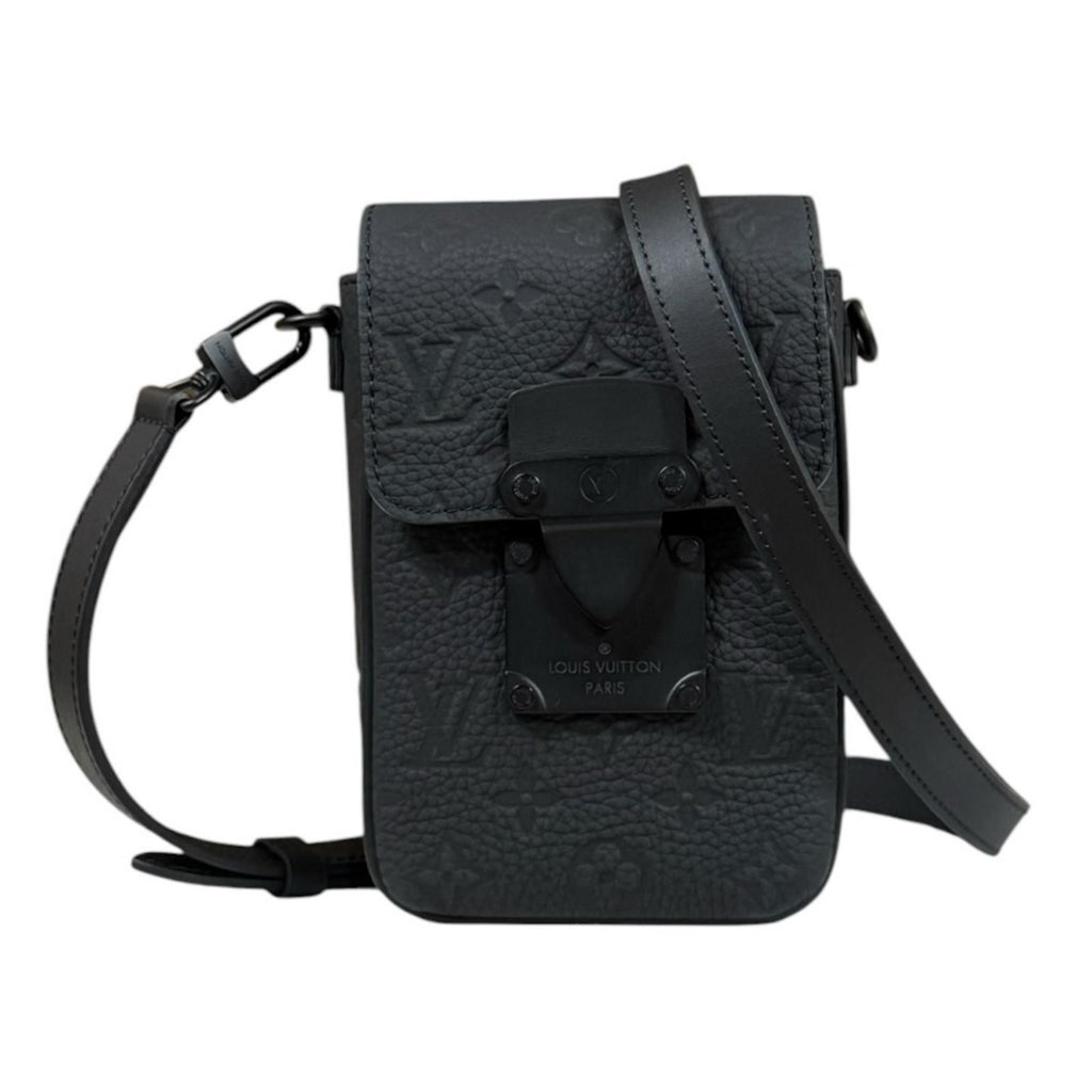 Louis Vuitton S Lock Vertical Wearable Wallet Shoulder Bag Taurillon Leather