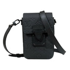 Louis Vuitton S Lock Vertical Wearable Wallet Shoulder Bag Taurillon Leather