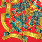 Hermes Scarf Carre 90 Silk Europe Goddess Children — view 4