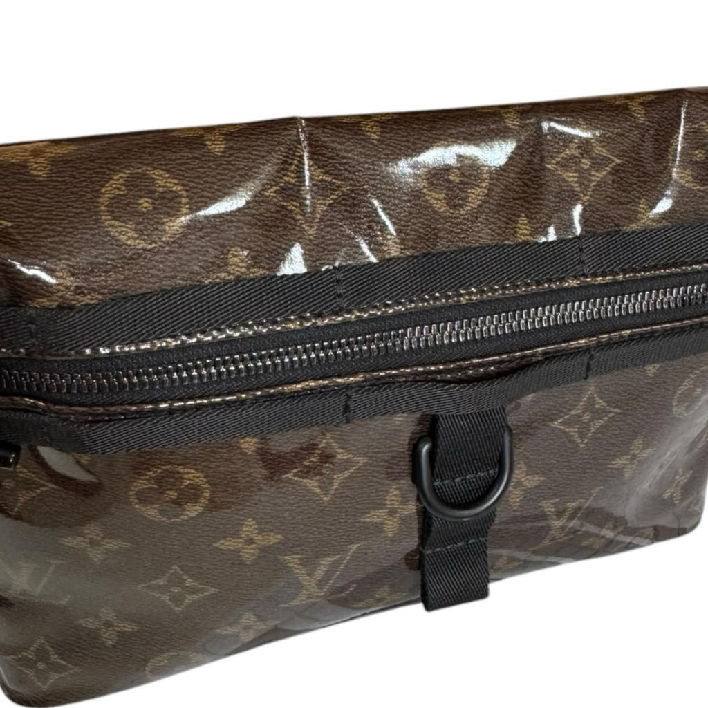 Louis Vuitton Gray Messenger PM Monogram Shoulder Bag Brown — view 8