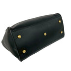 Saint Laurent Paris Petit Cabas Leather 2-Way Shoulder Bag Black — view 7