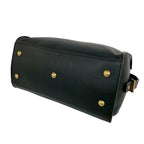 Saint Laurent Paris Petit Cabas Leather 2-Way Shoulder Bag Black — view 8
