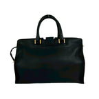 Saint Laurent Paris Petit Cabas Leather 2-Way Shoulder Bag Black — view 3