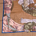 Hermes Scarf Carre 90 Silk Christophe Colomb Decouvre 1 Amerique 12 Octobre — view 4