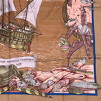 Hermes Scarf Carre 90 Silk Christophe Colomb Decouvre 1 Amerique 12 Octobre — view 5