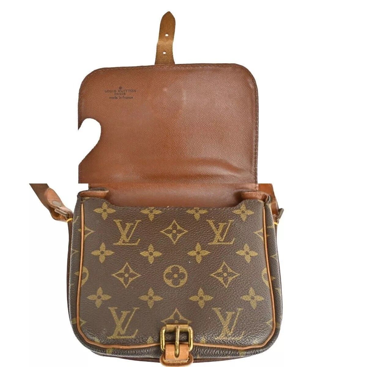 Louis Vuitton Shoulder Bag Mini Cartouchiere Monogram — view 9