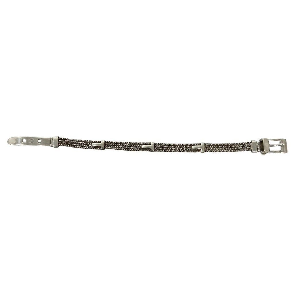 Tiffany & Co Covintage T Rope Belt Bracelet 925 Sterling Silver — view 5