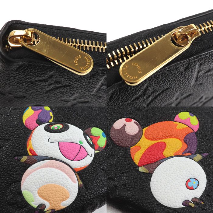 Louis Vuitton LV Takashi Murakami Zippy Wallet Zip Around Monogram Empreinte — view 6