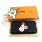 Louis Vuitton LV Takashi Murakami Zippy Wallet Zip Around Monogram Empreinte — view 7