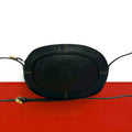 Loewe Vintage Anagram Logo Leather Mini Shoulder Bag Pochette Black