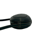 Loewe Vintage Anagram Logo Leather Mini Shoulder Bag Pochette Black — view 5