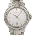 Gucci Stainless Steel Quartz Analog Watch with Silver Dial