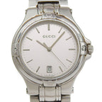 Gucci Stainless Steel Quartz Analog Watch with Silver Dial