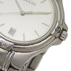 Gucci Stainless Steel Quartz Analog Watch with Silver Dial — view 9