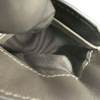 Saint Laurent Paris YSL Cassandra Logo Leather Trifold Wallet Mini Gray — view 9