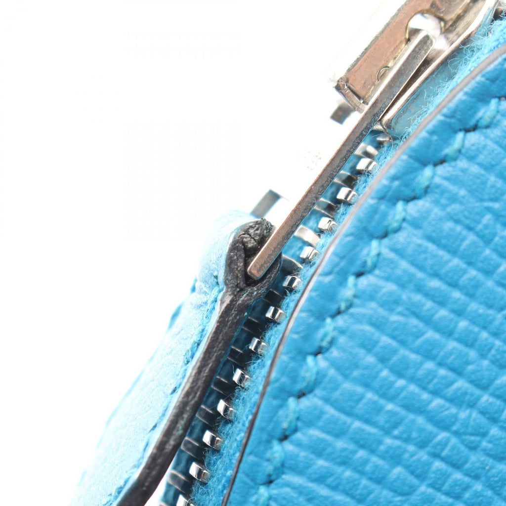 Hermes Handbag Bolide 27 Blue Zanzibar 2-Way — view 9