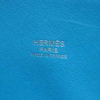 Hermes Handbag Bolide 27 Blue Zanzibar 2-Way — view 4