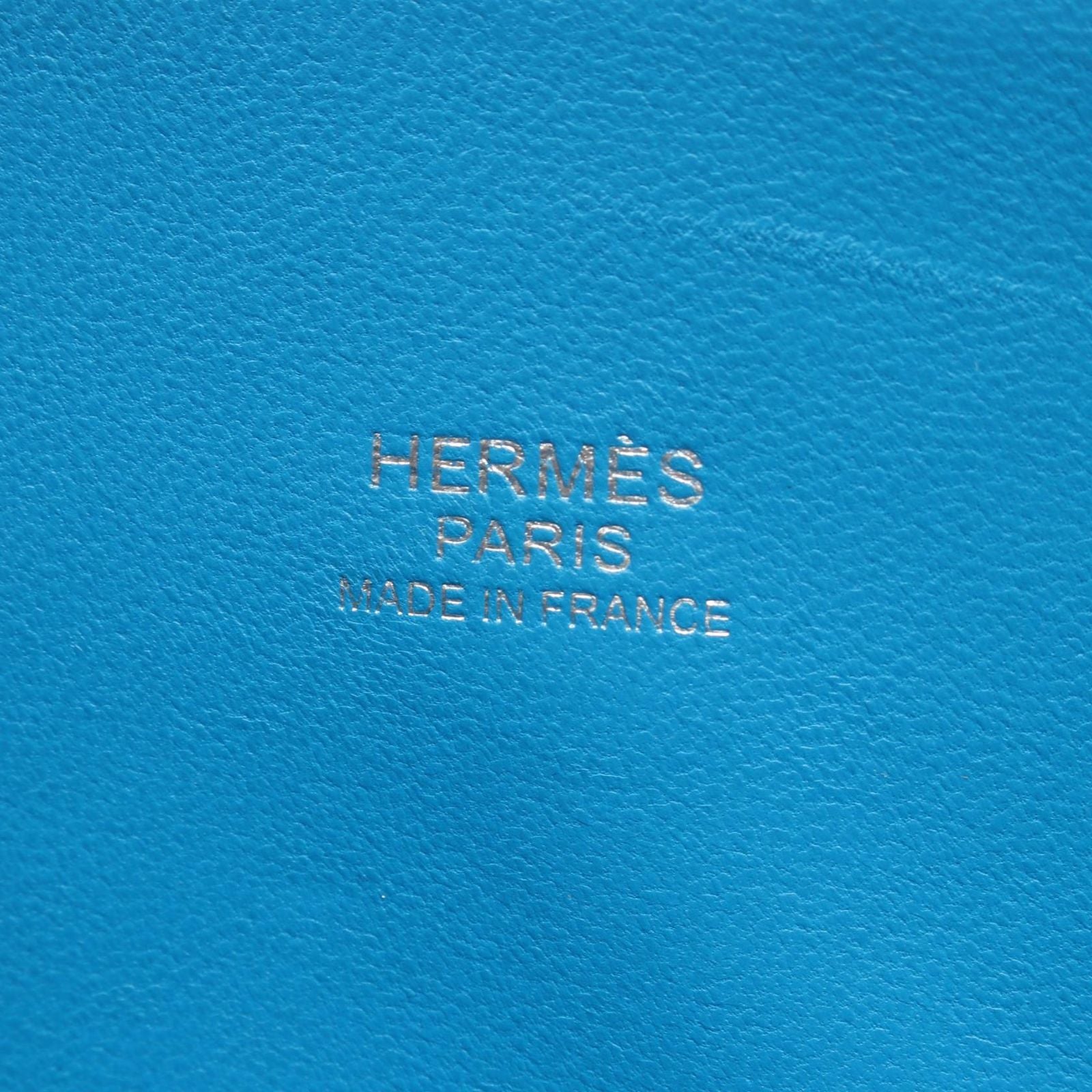 Hermes Handbag Bolide 27 Blue Zanzibar 2-Way — view 4