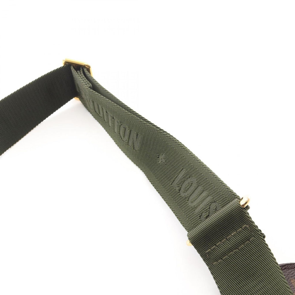 Louis Vuitton Shoulder Bag Multy Pochette Monogram Khaki Canvas Leather — view 7