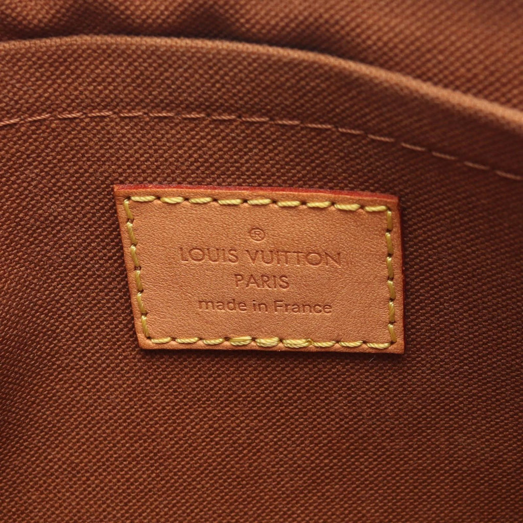 Louis Vuitton Shoulder Bag Multy Pochette Monogram Khaki Canvas Leather — view 4