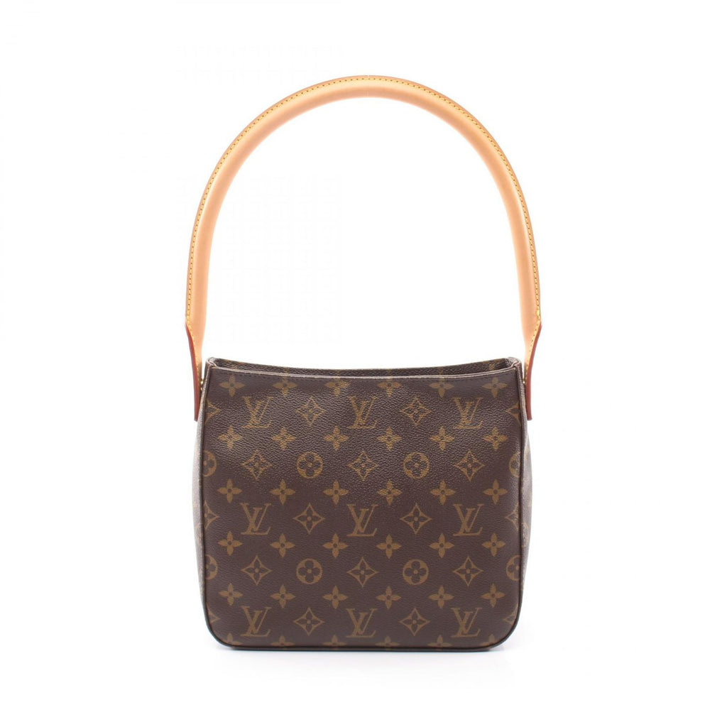 Louis Vuitton Shoulder Bag Looping Monogram Canvas Leather