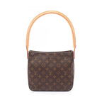 Louis Vuitton Shoulder Bag Looping Monogram Canvas Leather