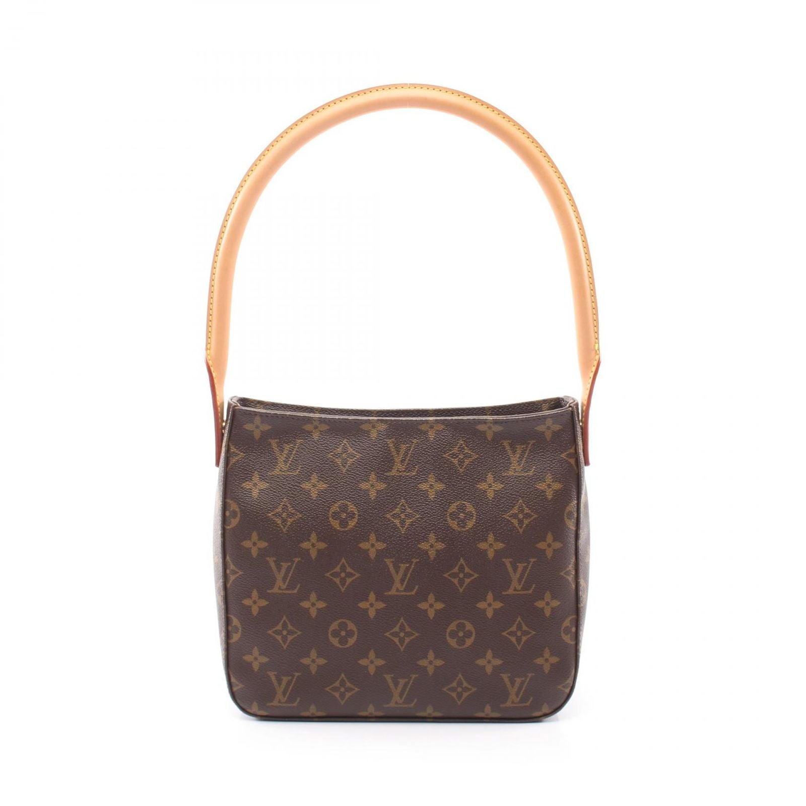 Louis Vuitton Shoulder Bag Looping Monogram Canvas Leather