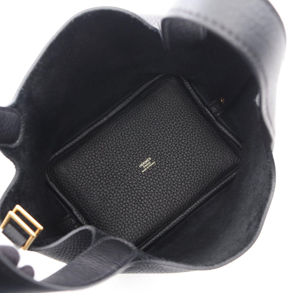 Hermes Handbag Picotin Lock PM Black — view 3