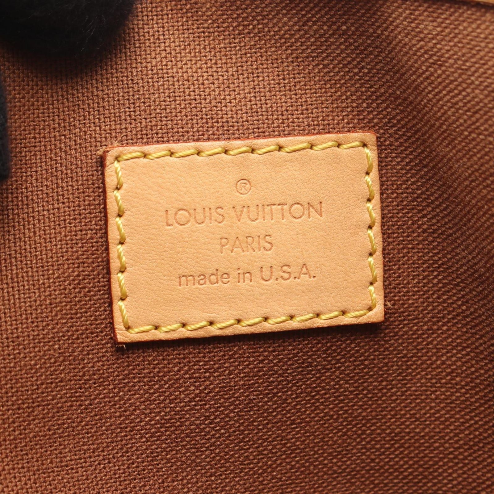 Louis Vuitton Handbag Batignolles Canvas Leather — view 4