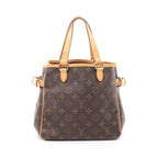 Louis Vuitton Handbag Batignolles Canvas Leather