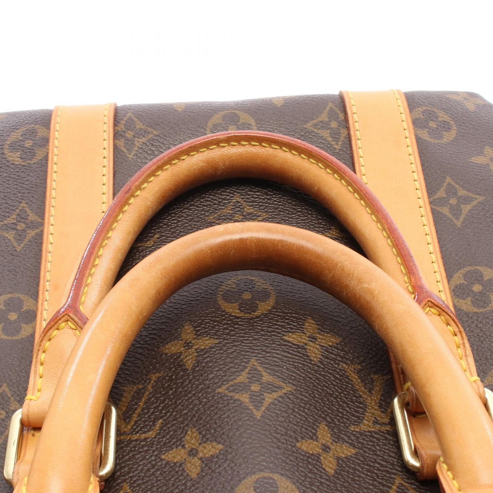 Louis Vuitton Boston Bag Keepall 45 Monogram Canvas Leather — view 6