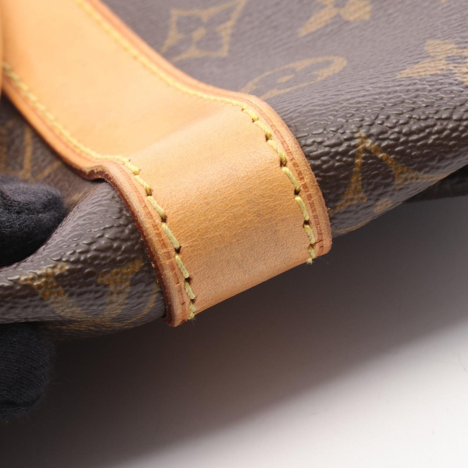 Louis Vuitton Boston Bag Keepall 45 Monogram Canvas Leather — view 7