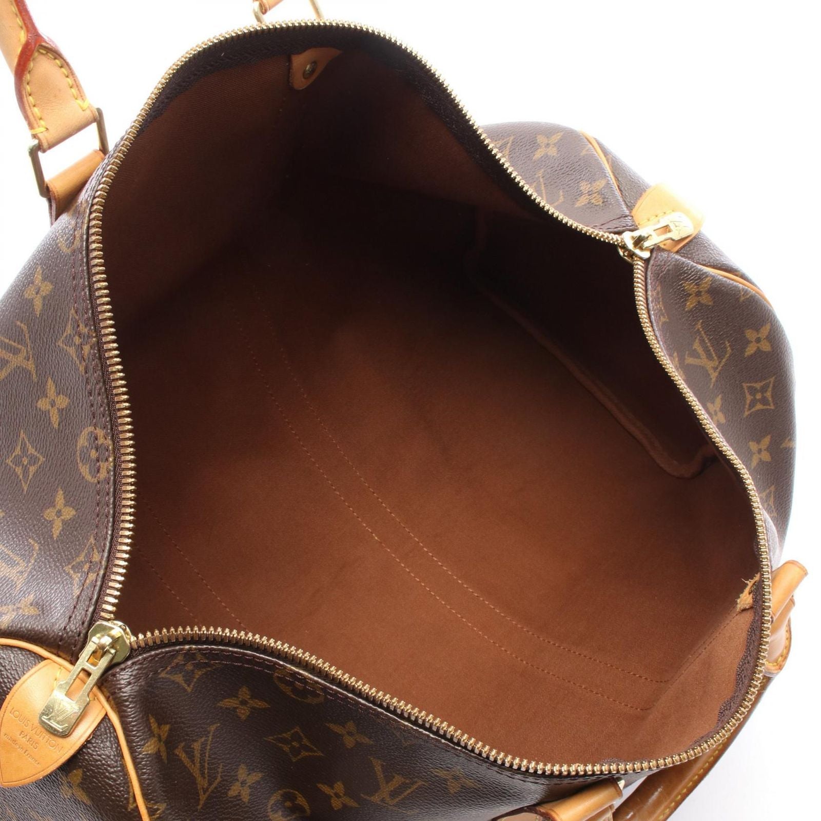 Louis Vuitton Boston Bag Keepall 45 Monogram Canvas Leather — view 3