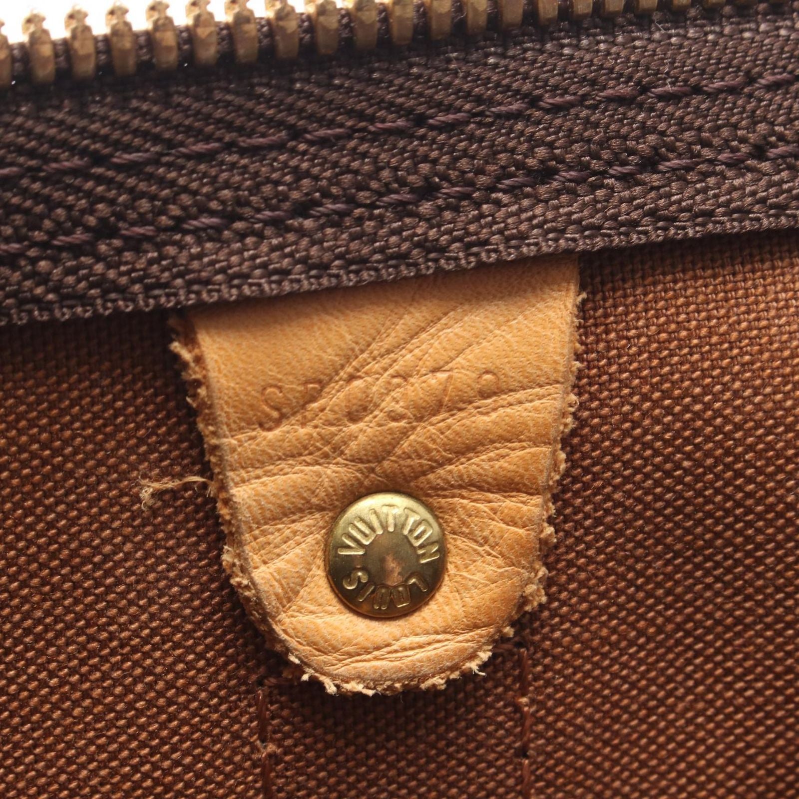 Louis Vuitton Boston Bag Keepall 45 Monogram Canvas Leather — view 5