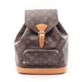 Louis Vuitton Backpack Montsouris Monogram Canvas Leather