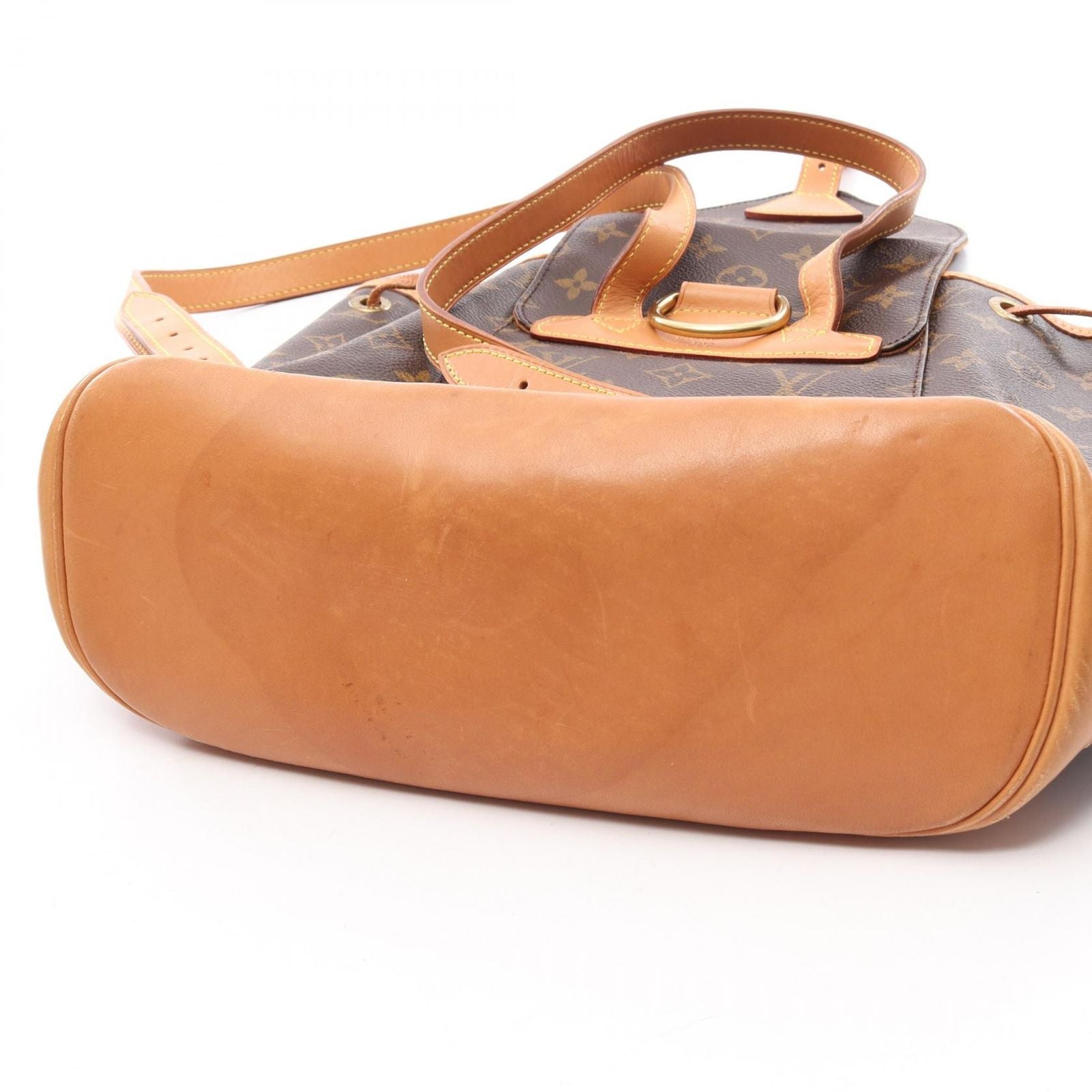 Louis Vuitton Backpack Montsouris Monogram Canvas Leather — view 7