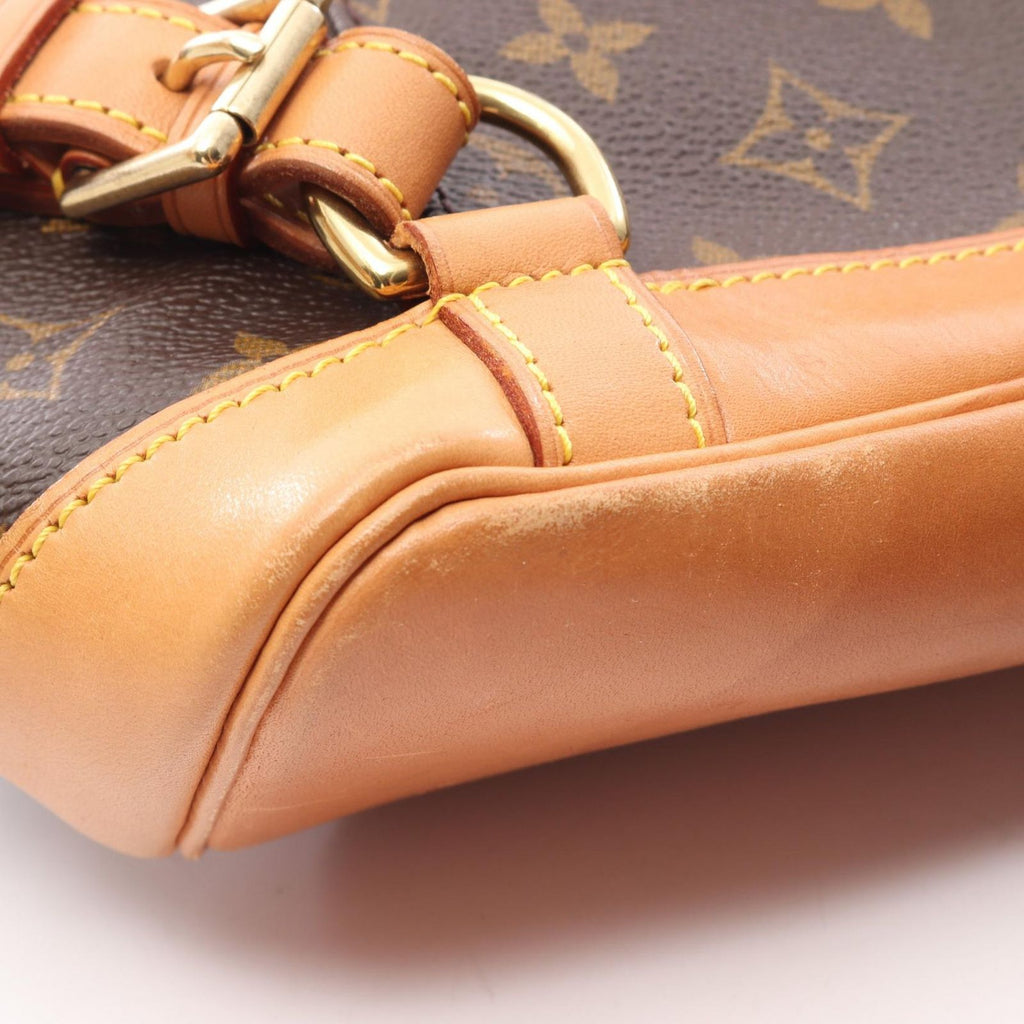Louis Vuitton Backpack Montsouris Monogram Canvas Leather — view 9