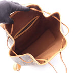 Louis Vuitton Backpack Montsouris Monogram Canvas Leather — view 3