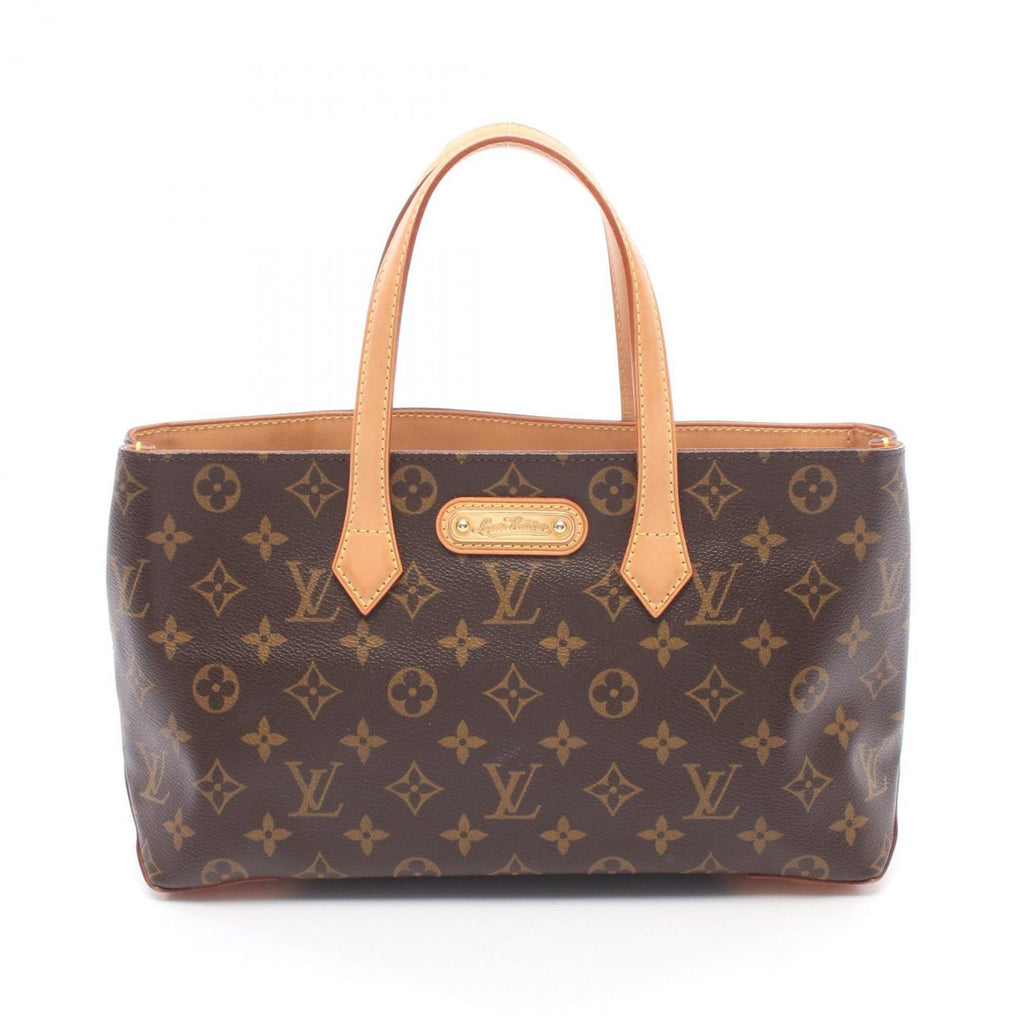 Louis Vuitton Handbag Wilshire PM Canvas Leather