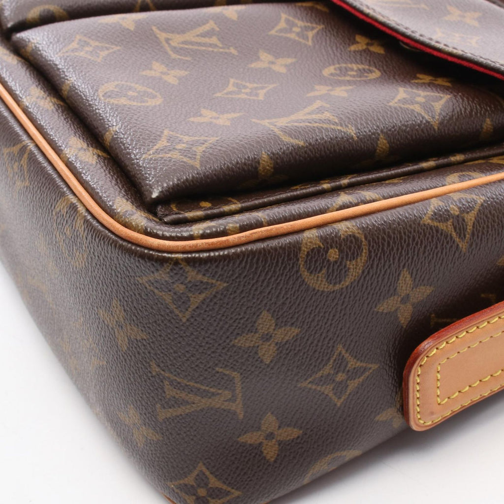 Louis Vuitton Shoulder Bag Viva Cite GM Monogram Canvas Leather — view 8